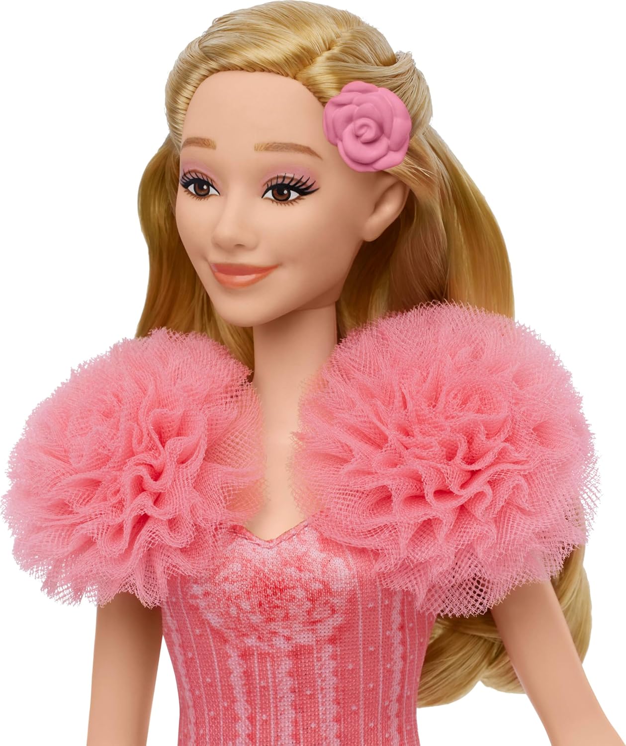 Mattel Wicked Singing Glinda Fashion Doll & Accessories, Posable with Movie-Inspired Look & Removable Outfit, Sings “Popular”