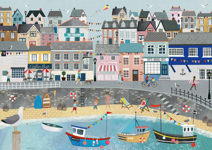 Ravensburger Coastal Harbour 1000 Piece Jigsaw Puzzle for Adults and Kids Age 12 Years Up