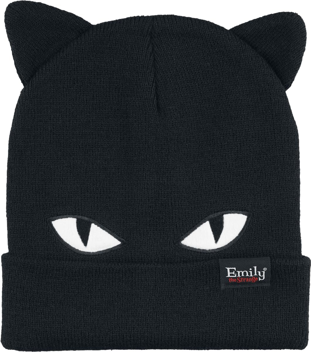 Emily The Strange - Cat Bespoke Beanie