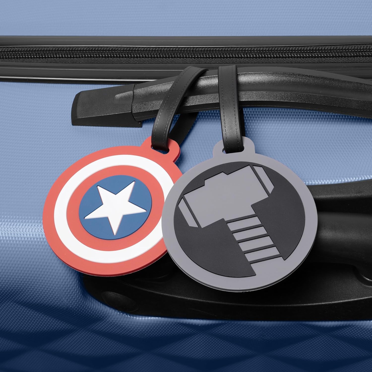 Peers Hardy - Disney Marvel Thor and Captain America 2 Piece Luggage Tag Set