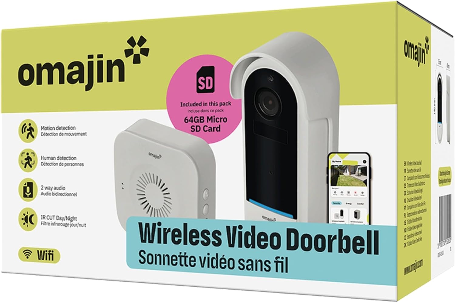 Omajin - Wireless Video Doorbell Eu