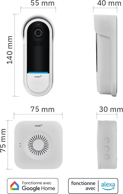 Omajin - Wireless Video Doorbell Eu