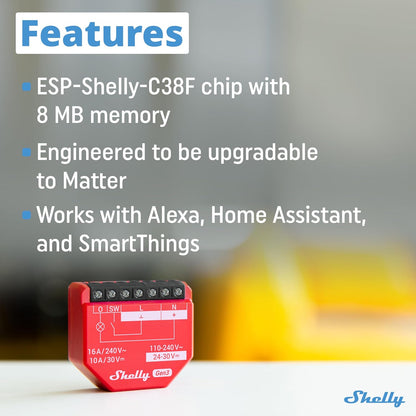 Shelly - 1Pm Gen3