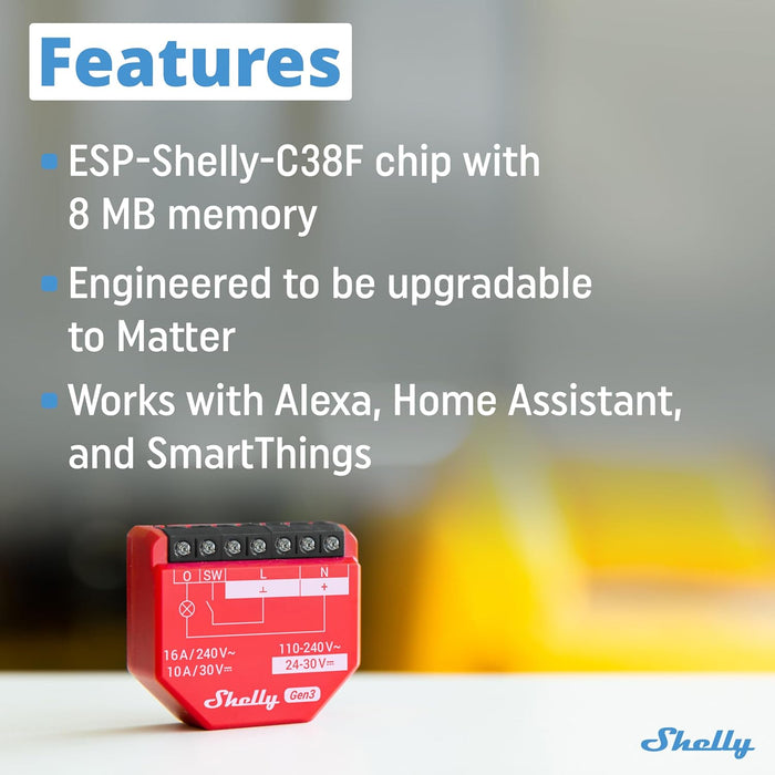 Shelly - 1Pm Gen3