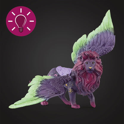 schleich BAYALA Maanleeuw, vanaf 5 jaar, 70837 - Speelfiguur, 28 x 14 x 13 cm