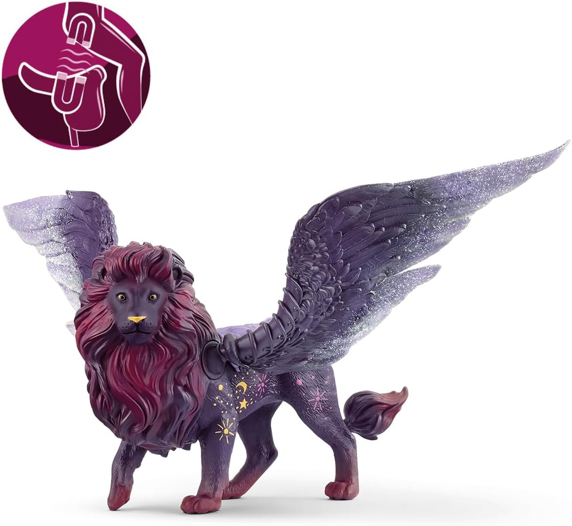 schleich BAYALA Maanleeuw, vanaf 5 jaar, 70837 - Speelfiguur, 28 x 14 x 13 cm