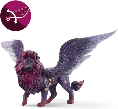 schleich BAYALA Maanleeuw, vanaf 5 jaar, 70837 - Speelfiguur, 28 x 14 x 13 cm