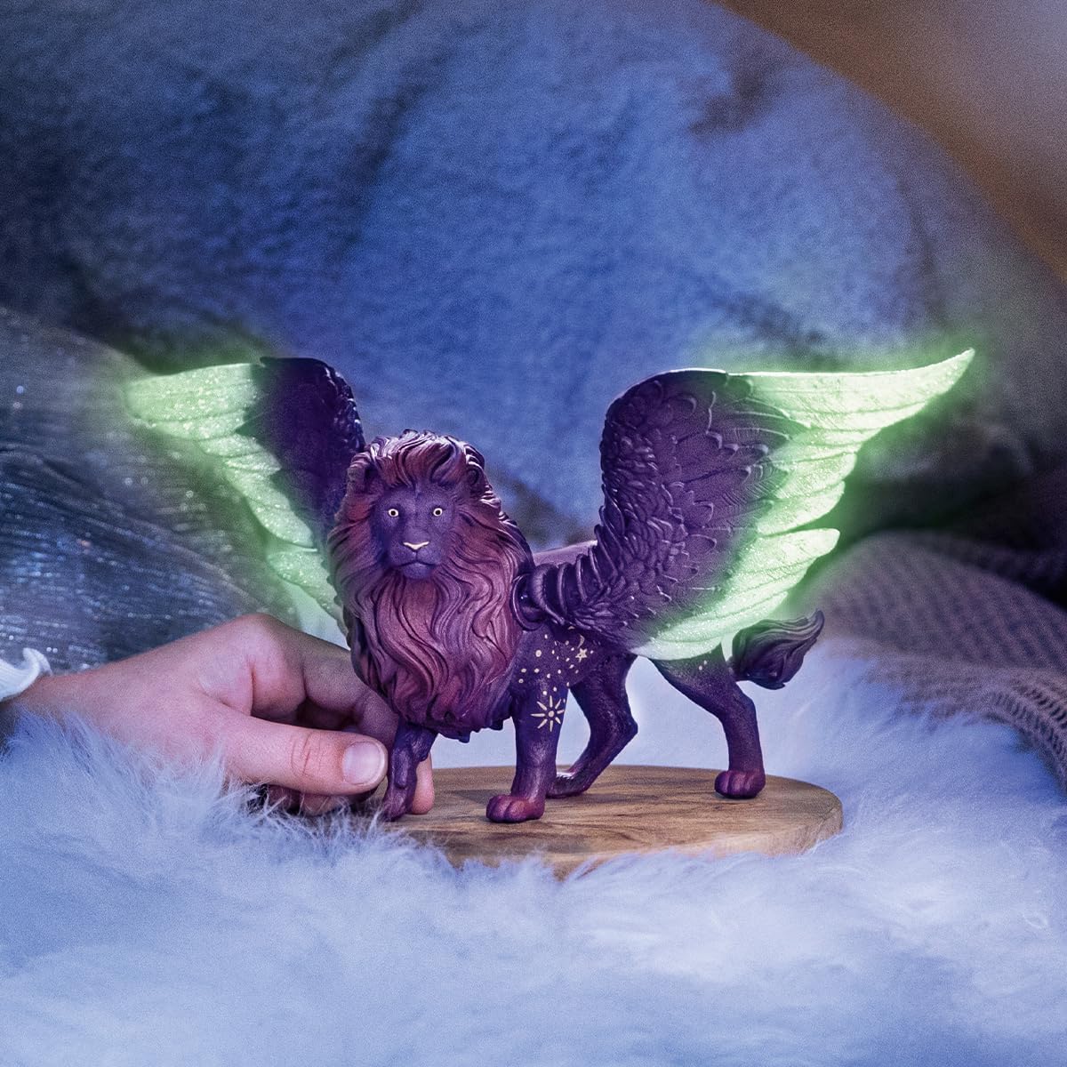 schleich BAYALA Maanleeuw, vanaf 5 jaar, 70837 - Speelfiguur, 28 x 14 x 13 cm