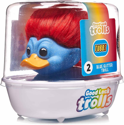 Numskull - Trolls Tubbz 1St Ed Blue Glitter (Red Hair)