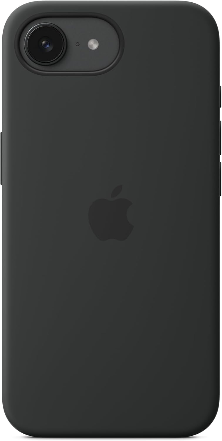 Iphone 16E Silicone Case – Black
