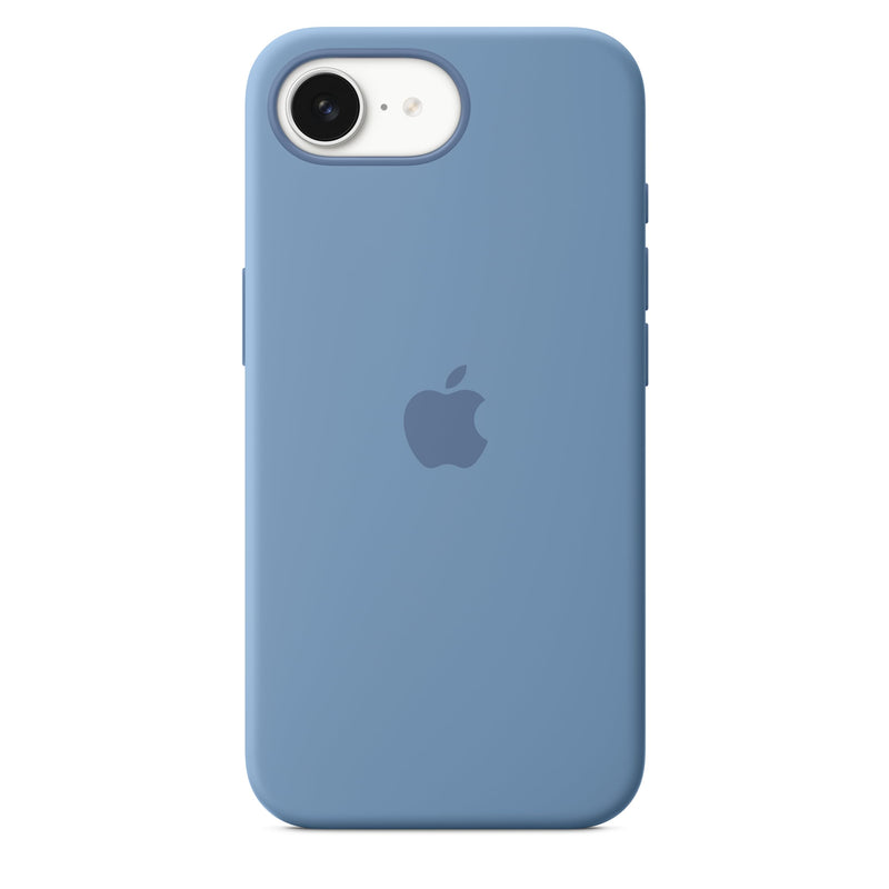 Iphone 16E Silicone Case – Winter Blue
