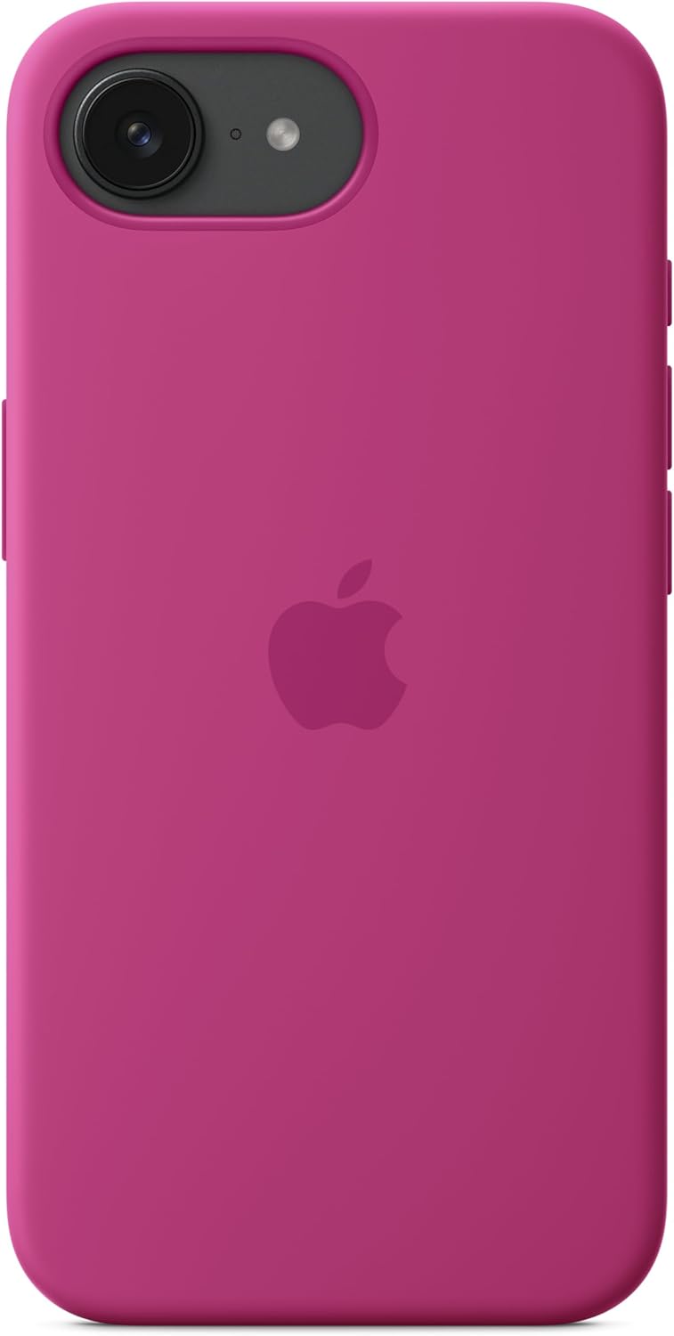 Iphone 16E Silicone Case – Fuchsia