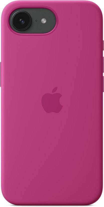 Iphone 16E Silicone Case – Fuchsia