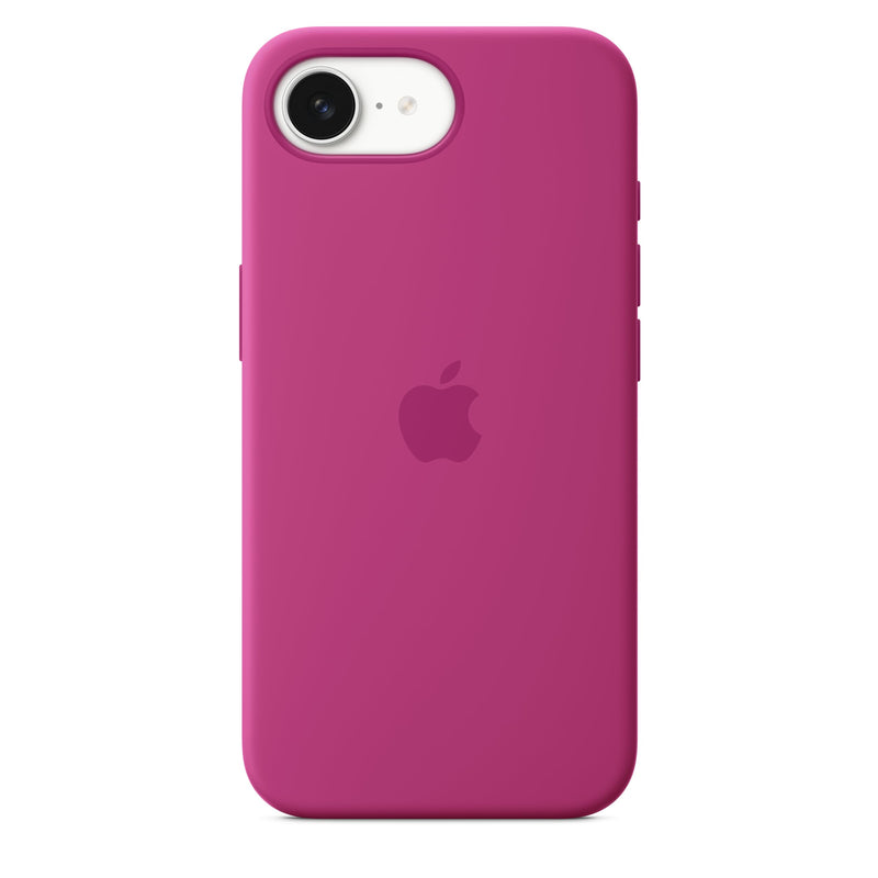 Iphone 16E Silicone Case – Fuchsia