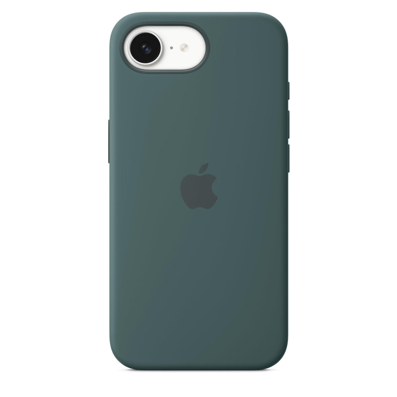 Iphone 16E Silicone Case – Lake Green