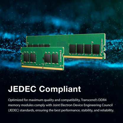 Transcend JM3200HLE-32GK KIT 16GBx2 DDR4 3200MHz U-DIMM 1Rx8 1.2V