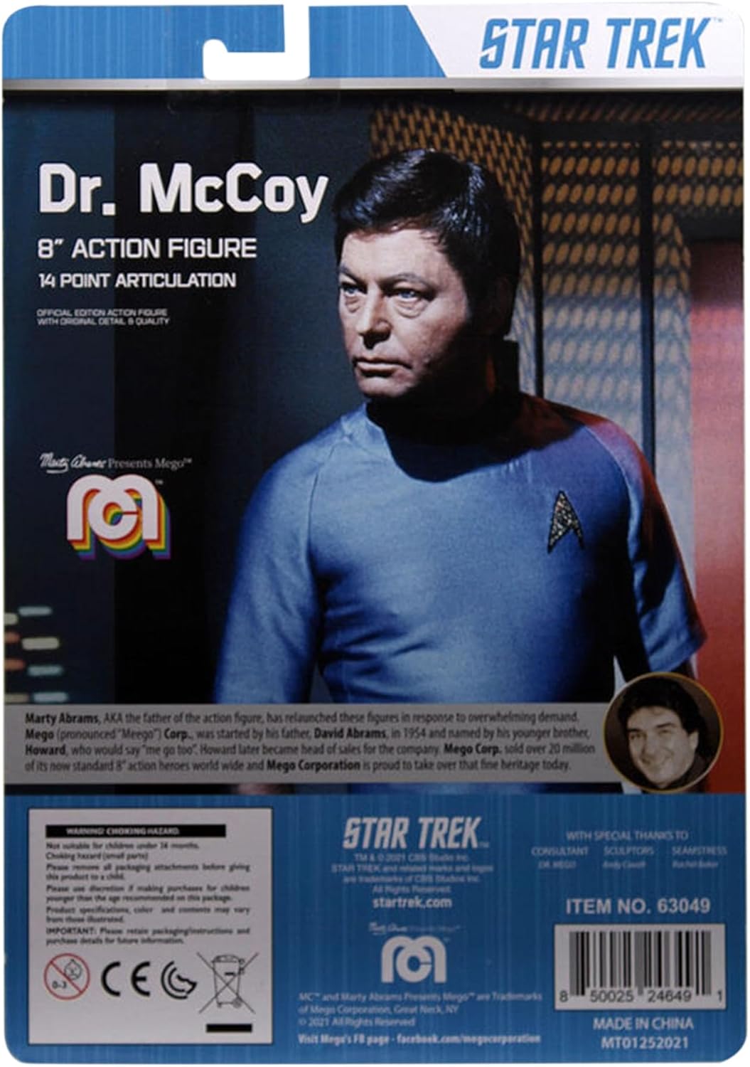 Star Trek TOS McCoy Action Figure 20 cm