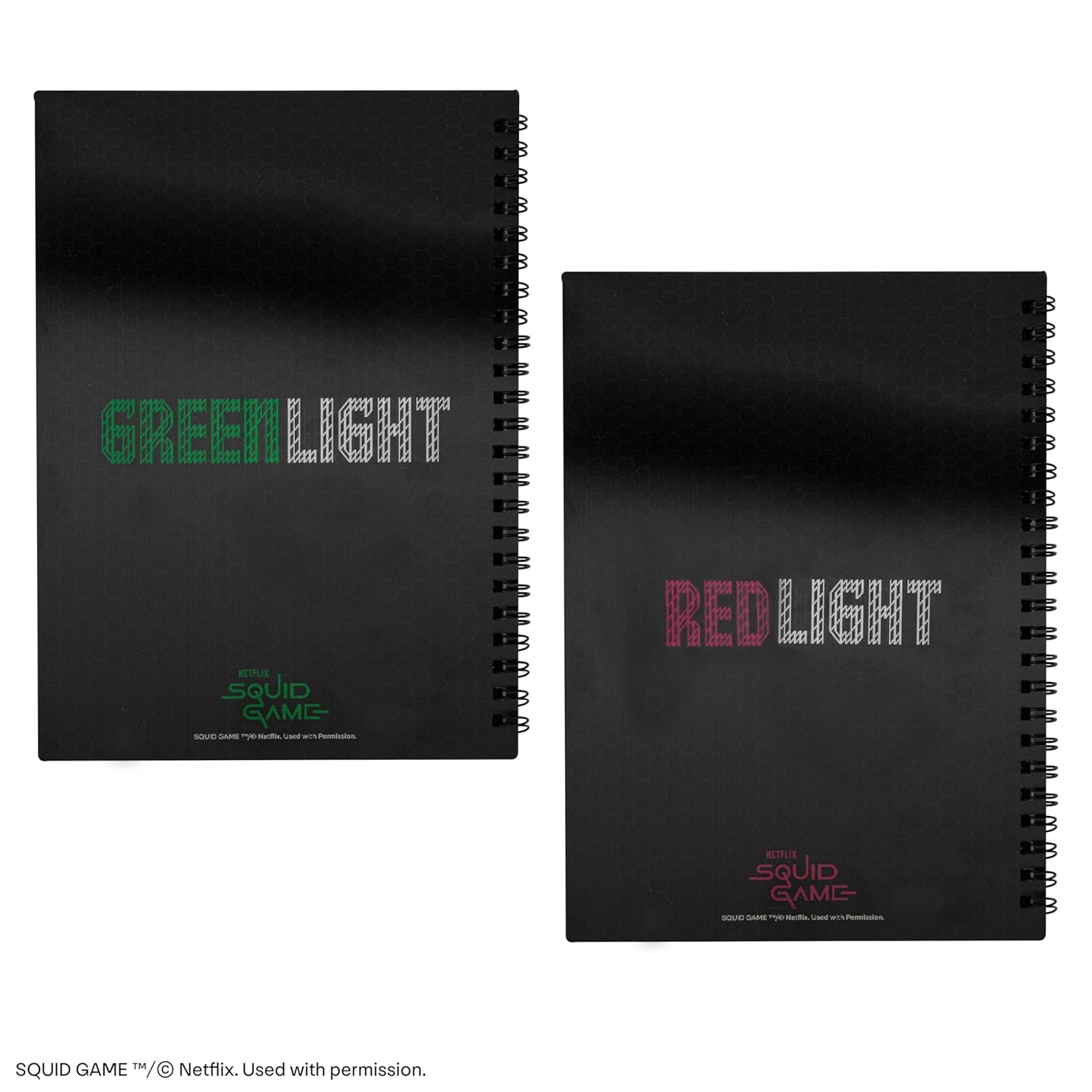 Cinereplicas Squid Game - Red Light, Green Light Lenticular Softcover Notebook - 14.5 x 21 cm - Official License
