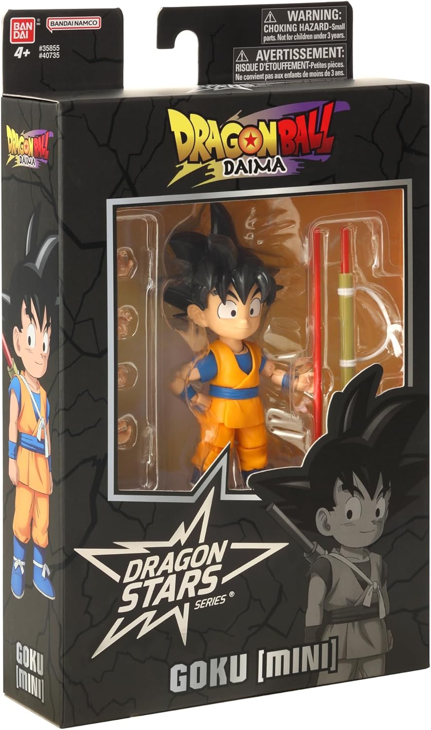 DRAGON BALL Bandai Dragon Stars Figures Kid Goku Daima Series Kid Goku Action Figure | 17cm Articulated Figure | Bandai Dragon Stars Anime Figures Goku Toy
