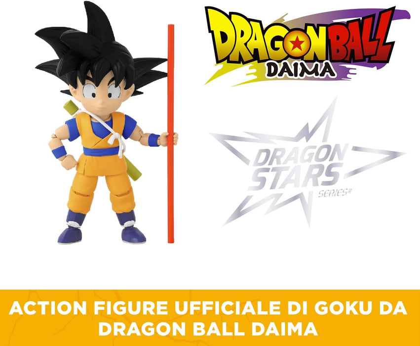 DRAGON BALL Bandai Dragon Stars Figures Kid Goku Daima Series Kid Goku Action Figure | 17cm Articulated Figure | Bandai Dragon Stars Anime Figures Goku Toy