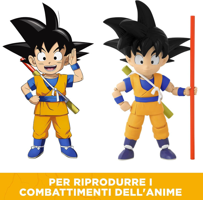 DRAGON BALL Bandai Dragon Stars Figures Kid Goku Daima Series Kid Goku Action Figure | 17cm Articulated Figure | Bandai Dragon Stars Anime Figures Goku Toy