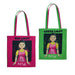 Cinereplicas Squid Game - Light Red, Light Green Tote Bag - 42 * 38cm - Officially Licensed, Red Light, Green Light