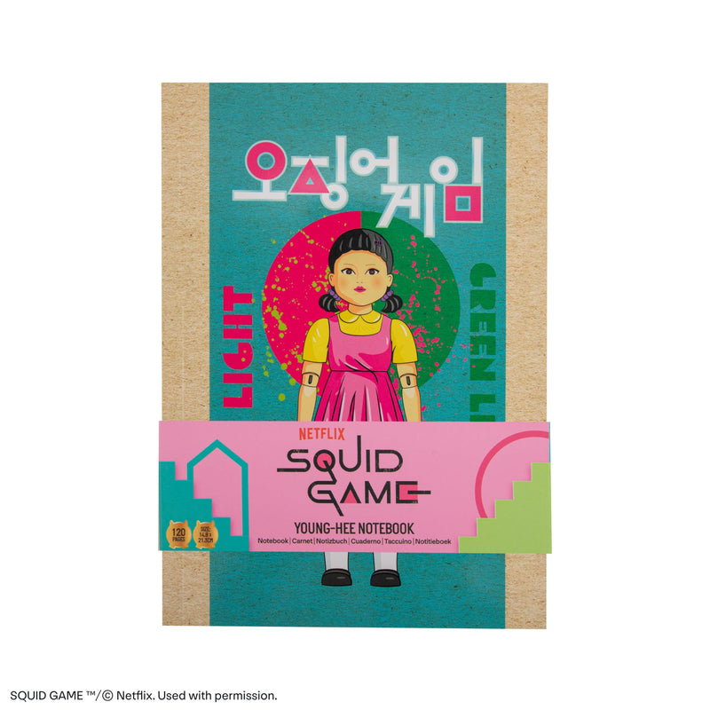 Cinereplicas Squid Game - Young-Hee Softcover Notebook - 14.5 x 21 cm - Official License