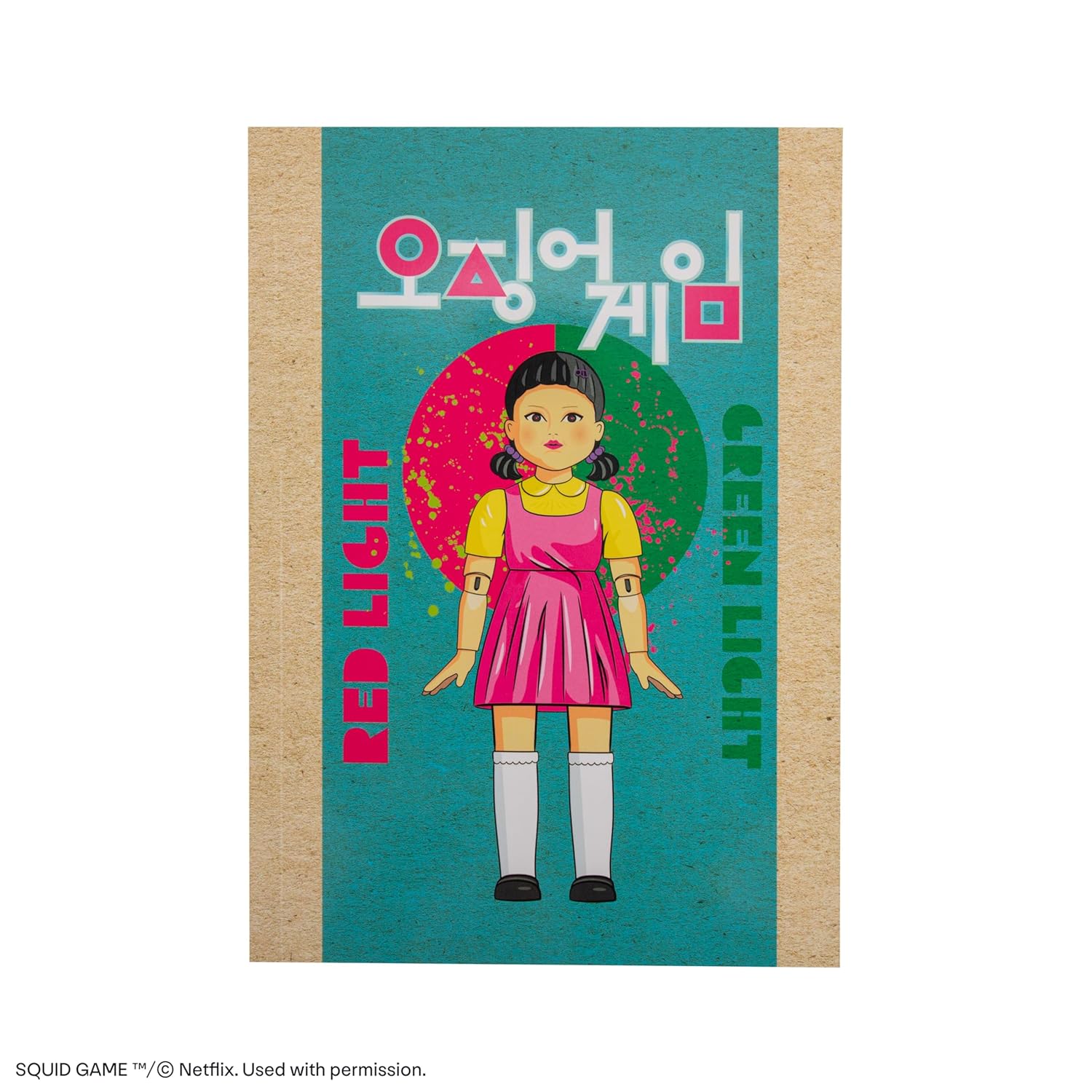 Cinereplicas Squid Game - Young-Hee Softcover Notebook - 14.5 x 21 cm - Official License