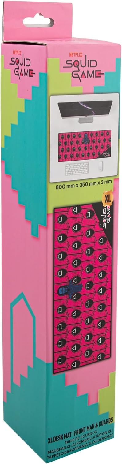 Cinereplicas Tv Series: Netflix Squid Game - Front Man And Guards Desk Mat (Cr2540)