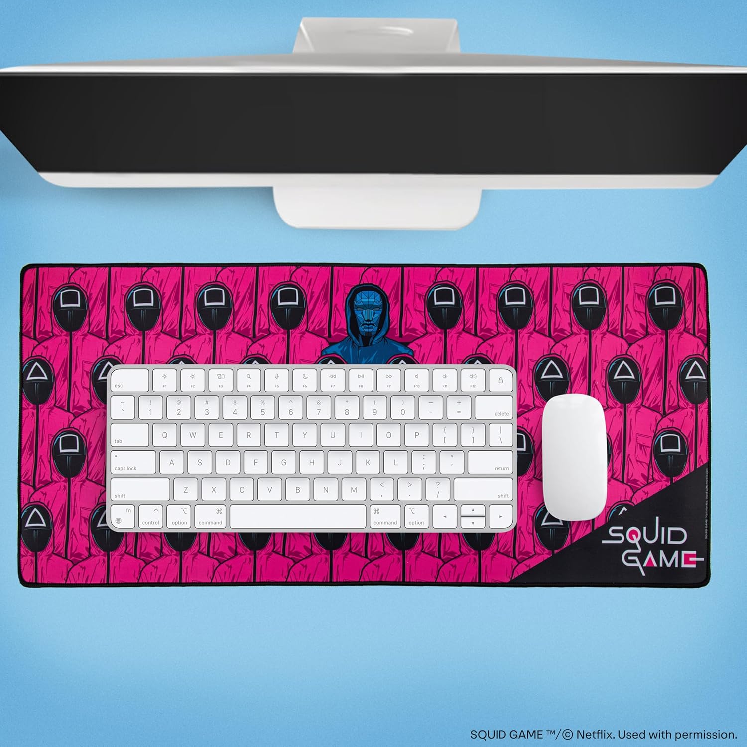 Cinereplicas Tv Series: Netflix Squid Game - Front Man And Guards Desk Mat (Cr2540)