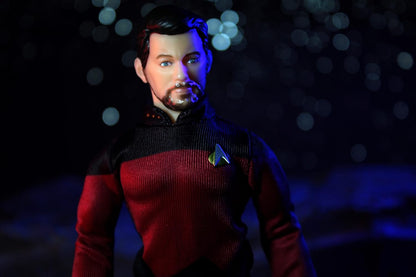 Mego Star Trek TNG Cmdr Will Riker Figure 20 cm