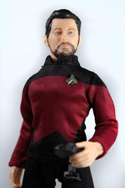 Mego Star Trek TNG Cmdr Will Riker Figure 20 cm