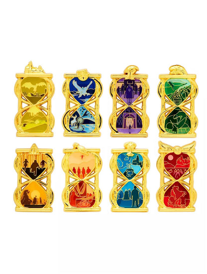 Loungefly - Harry Potter - Hourglass - Enamel Pin - 1 Of 6 to Collect - Styles Vary - Harry Potter - Blind Box Enamel Pins - Cute Collectable Novelty Brooch - for Backpacks & Bags - Gift Idea