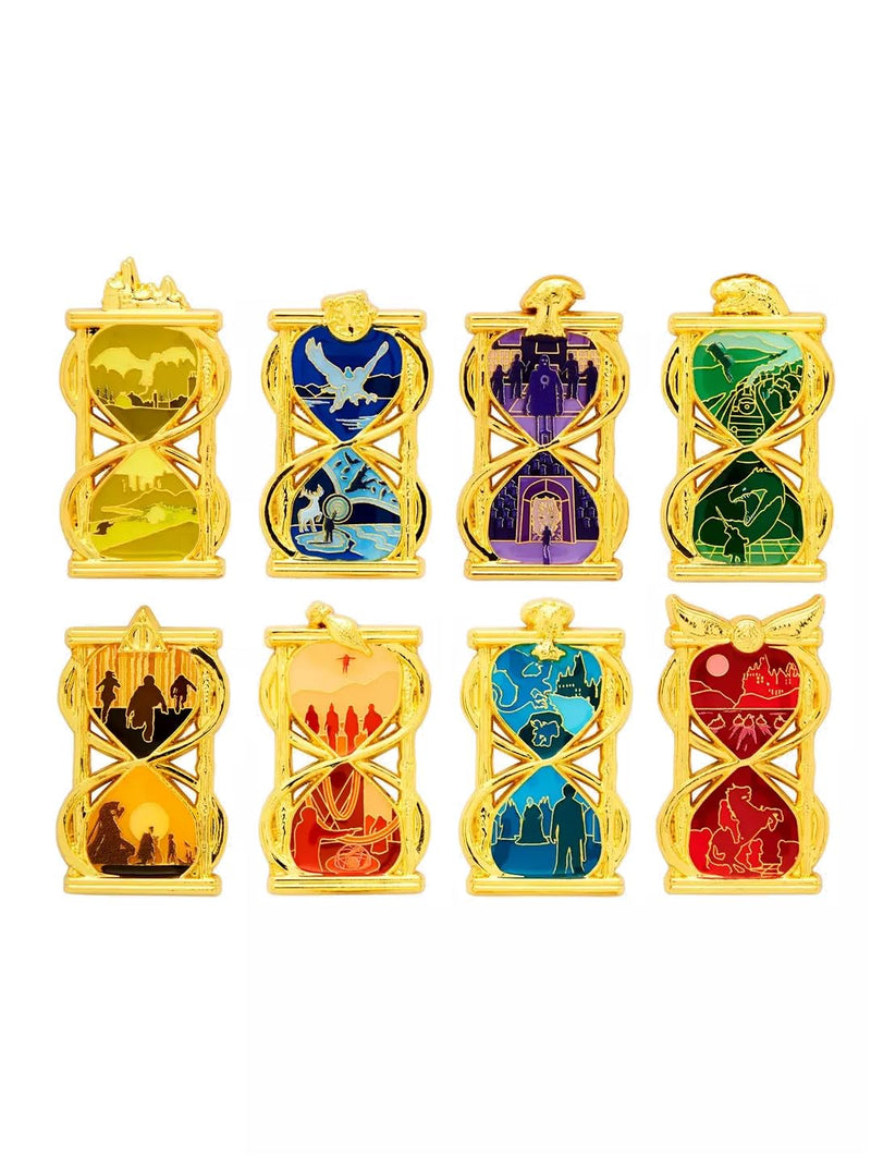 Loungefly - Harry Potter - Hourglass - Enamel Pin - 1 Of 6 to Collect - Styles Vary - Harry Potter - Blind Box Enamel Pins - Cute Collectable Novelty Brooch - for Backpacks & Bags - Gift Idea