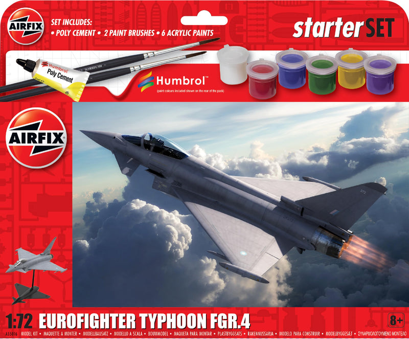 Airfix A55016 Starter Set - Eurofighter Typhoon FGR 4 Starter Set