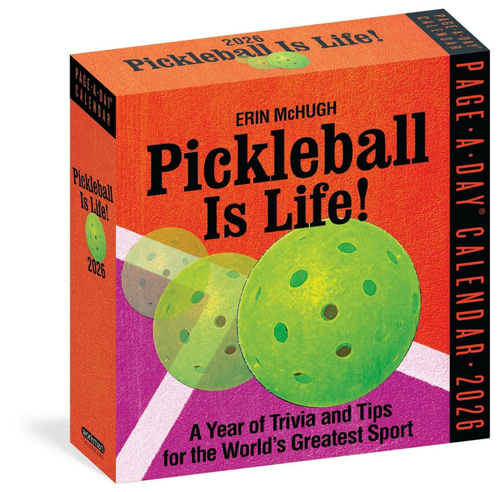 Pickleball Is Life! Page-A-Day® Calendar 2026