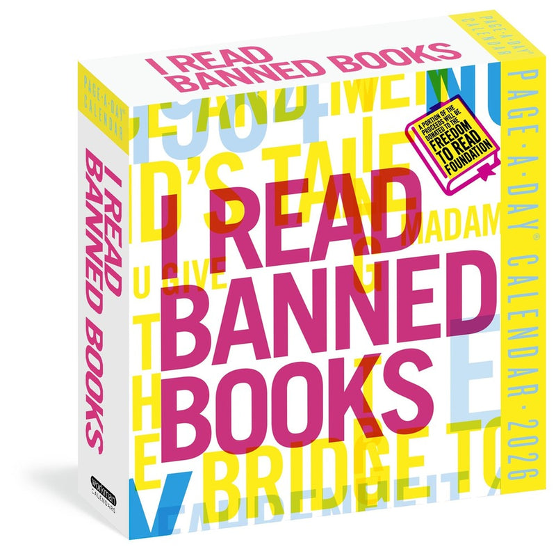I Read Banned Books Page-A-Day® Calendar 2026