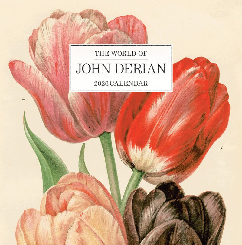 World of John Derian Wall Calendar 2026