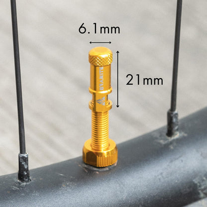 Granite Juicy Nipple Ventilkappen- und 44-mm-Farbabgestimmtes Presta-Ventilstangenset, Staubkappen für Fahrradreifen mit Ventileinsatzentfernungsfunktion (Rot