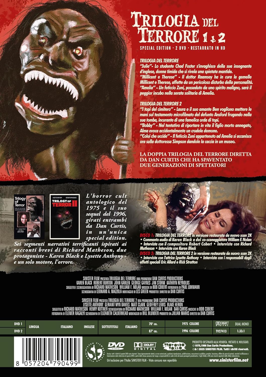 Trilogia Del Terrore I & II (Restaurato In Hd
