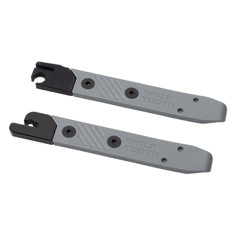 Wolf Tooth | 8-Bit Tire Lever Kit One | Rim Dent + Disc Brake Tire Levers | Lightweight Precision Engineered Aluminium Bike Repair Accessories