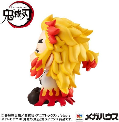 Megahouse Banpresto, Lookup Rengoku Kyoujurou Smile Ver. Demon Slayer Kimetsu No Yaiba, 11 cm, MH841231, Mehrfarbig, Sammlerfigur, optimal für Anime-Fans