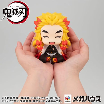 Megahouse Banpresto, Lookup Rengoku Kyoujurou Smile Ver. Demon Slayer Kimetsu No Yaiba, 11 cm, MH841231, Mehrfarbig, Sammlerfigur, optimal für Anime-Fans