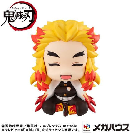 Megahouse Banpresto, Lookup Rengoku Kyoujurou Smile Ver. Demon Slayer Kimetsu No Yaiba, 11 cm, MH841231, Mehrfarbig, Sammlerfigur, optimal für Anime-Fans
