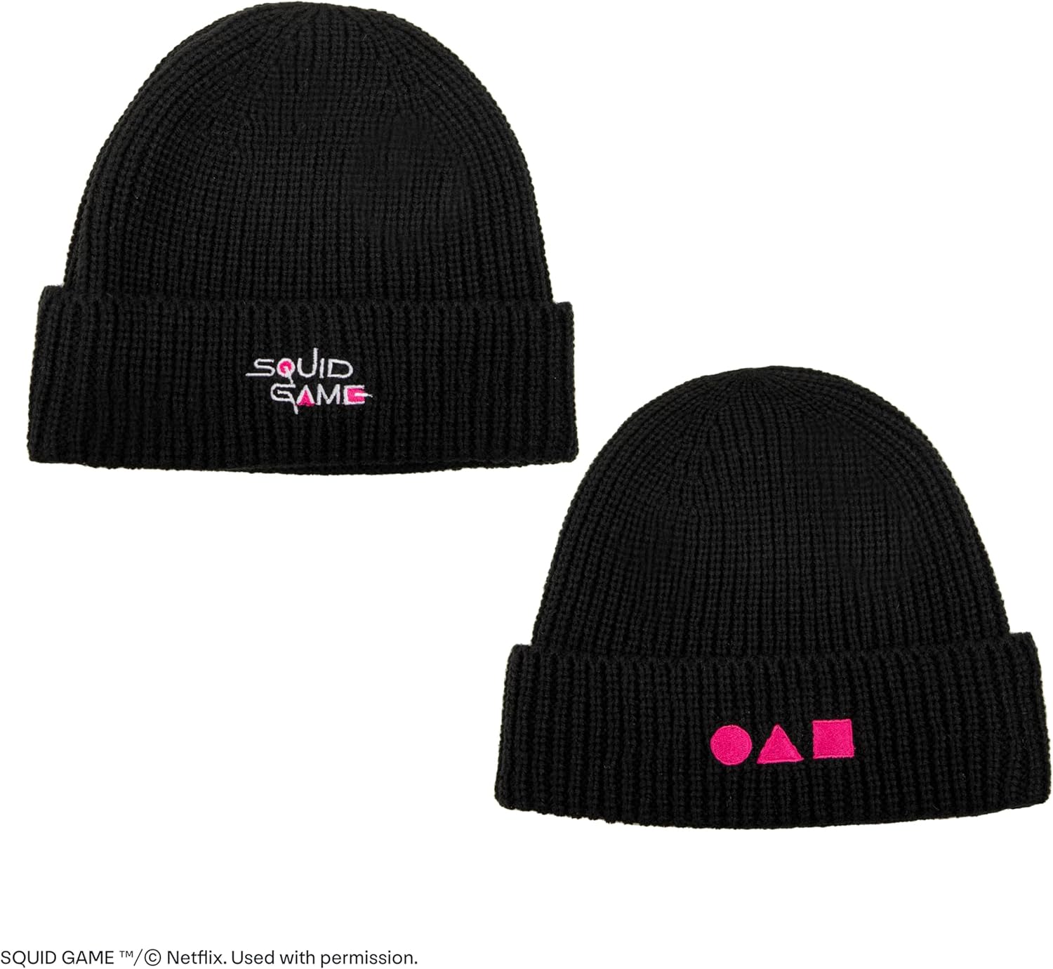 Cinereplicas Squid Game - Bonnet Squid Game - Licence Officielle Noir, noir, taille unique