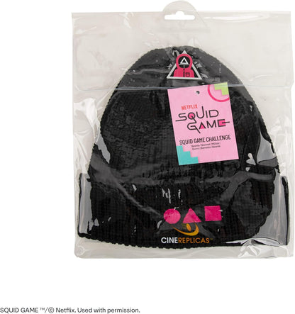 Cinereplicas Squid Game - Bonnet Squid Game - Licence Officielle Noir, noir, taille unique