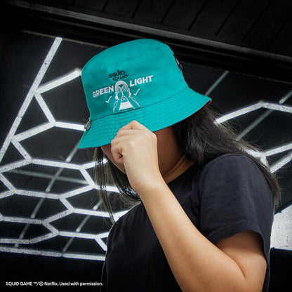 Squid Game Bucket Hat Red Light, Green Light