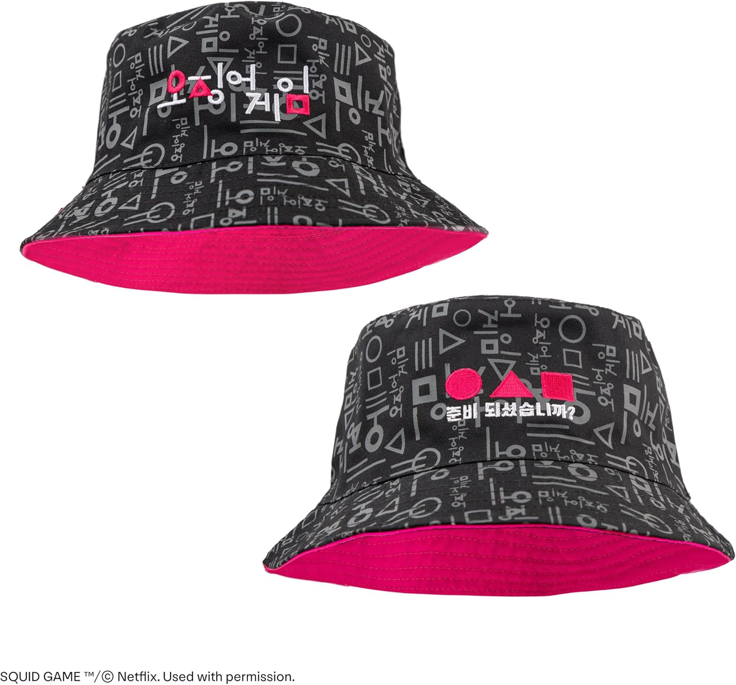 Cinereplicas Tv Series: Netflix Squid Game - Squid Game Cotton Bucket Hat (Cr2652)