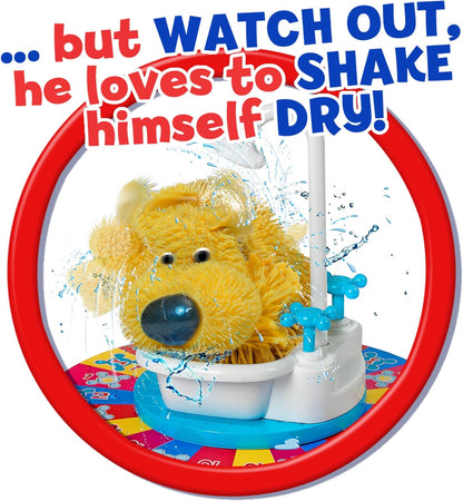 IDEAL | Soggy Doggy: The showering, shaking, doggy bathing game | Kids Games | For 2-4 Players | Ages 4+
