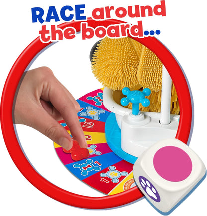 IDEAL | Soggy Doggy: The showering, shaking, doggy bathing game | Kids Games | For 2-4 Players | Ages 4+